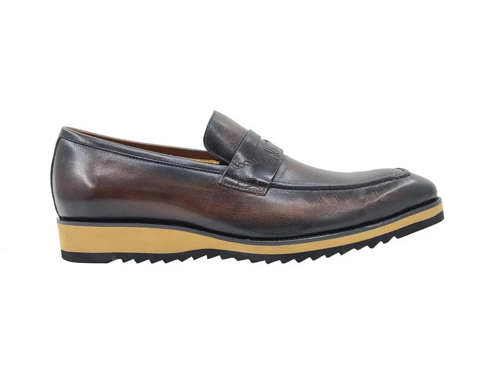 Carrucci Penny Loafer with Lightweight Sole