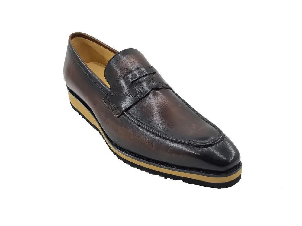Carrucci Penny Loafer with Lightweight Sole