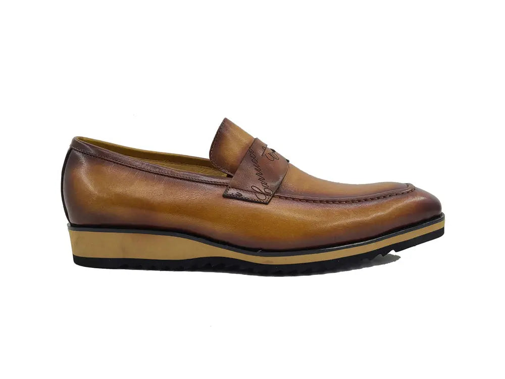 Carrucci Penny Loafer with Lightweight Sole