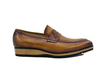 Carrucci Penny Loafer with Lightweight Sole