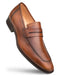 Calfskin Penny Loafer Cognac By Mezlan Made In Spain Brand