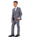 Perry Ellis Boys Suit Medium Grey