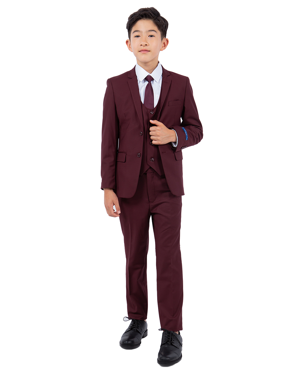 Lief Horsens - Burgundy Suit - Boys main image 0