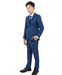 Perry Ellis Boys Suit Solid Indigo Blue