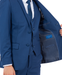 Perry Ellis Boys Suit Solid Indigo Blue