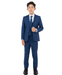 Perry Ellis Boys Suit Solid Indigo Blue