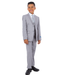 Perry Ellis Boys Suit Solid Light Grey