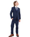 Perry Ellis Boys Suit Solid Navy
