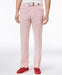 September-30-2021 Mens Slim-Fit Stretch Red/White seersucker ~ sear sucker Suit Men's Tapered Men's Dress Pants - Cheap Priced Dress Slacks For Men On Sale