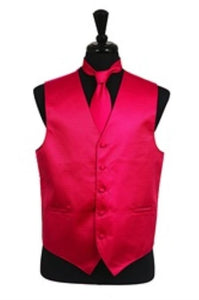 Tuxedo Vest - Wedding Vest Men's Pink Horizontal Rib Pattern Vest Waistcoat - Men's Neck Ties - Mens Dress Tie - Trendy Mens Ties