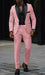 Pink Prom Tuxedo - Wedding Suit - Groom Tuxedo Suit
