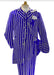 Pinstripe Zoot Suit - Royal Blue and White Pinstripe Gangster Suit - 1920s Suits