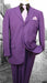 Super 120'S G-Purple Solid Color Suit