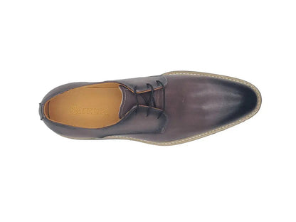 Carrucci Plain Toe Blucher Style Oxford