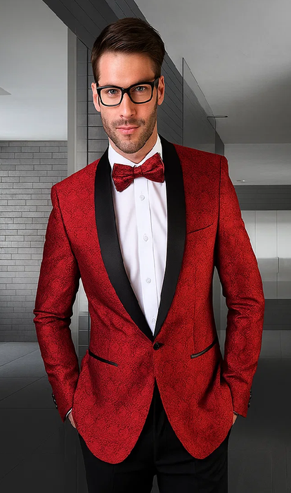 Men's Cheap Priced Fashion big and tall Plus Size Sport coats Jackets Cheap Priced Blazer Jacket For Men For Guys Red