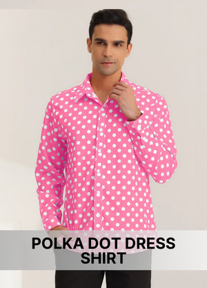Polka Dot Dress Shirt – Playful Pattern with Classic Charm