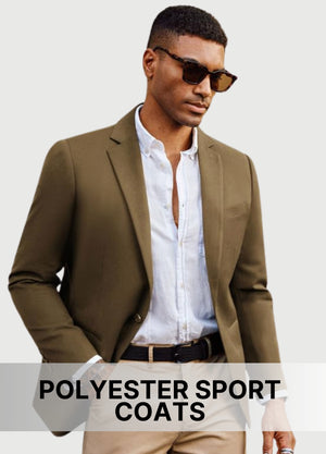Polyester Sport Coats – Durable Fabric with a Sleek Finish