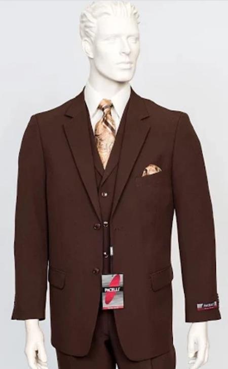 Pacelli 3pc Green Suit CAMERON-10004 main image 0