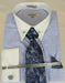 Powder Blue Colorful Men'S Dress Shirt