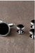 Premium Onyx Triple Rim Silver Studs And Cufflinks Set Ike Evening By Tuxedo Authentic Brand