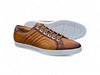 Primo Hand Burnished Leather Sneakers
