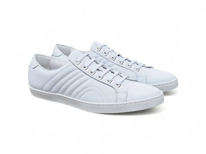 Carrucci Primo Hand Burnished Leather Sneakers