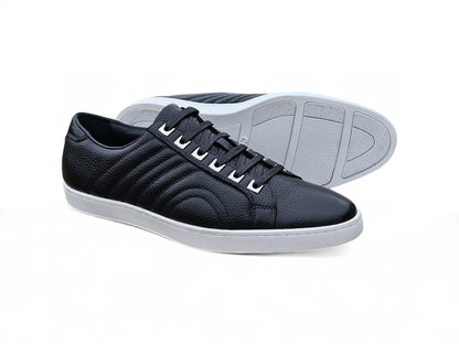 Carrucci Primo Hand Burnished Leather Sneakers