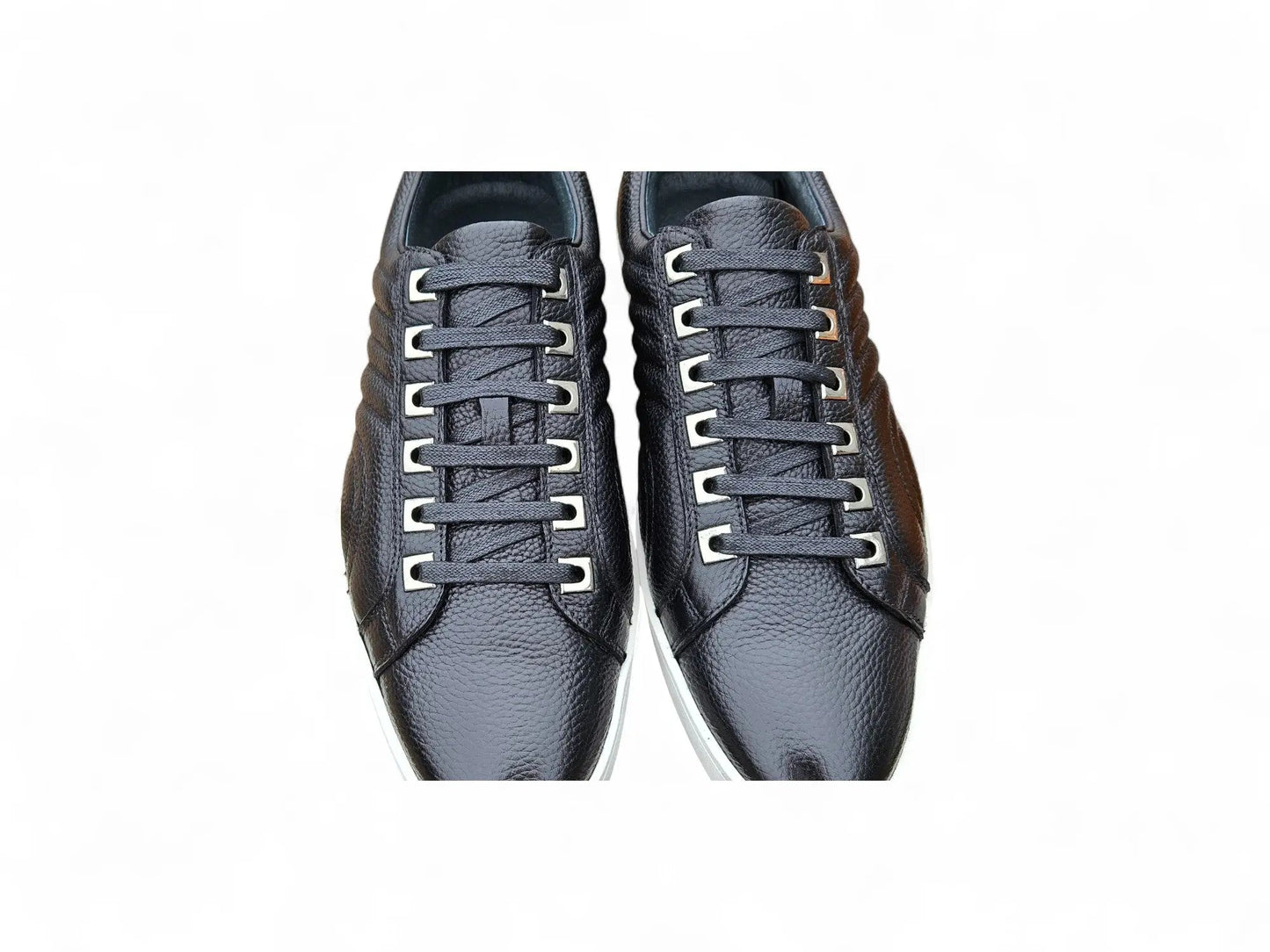 Carrucci Primo Hand Burnished Leather Sneakers