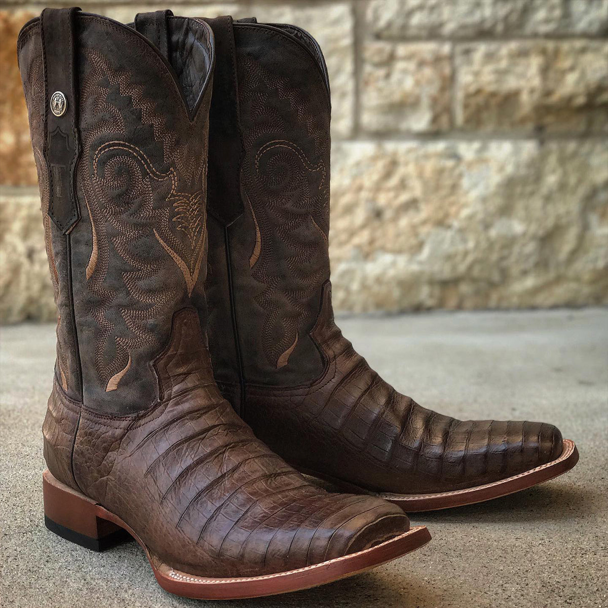 Caiman Belly Cowboy Boots main image 0
