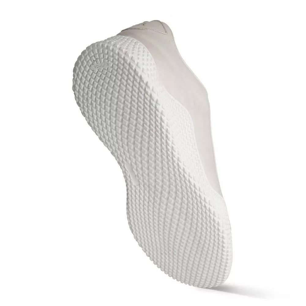 Mens Exotic Sneakers - Alligator Sneakers By Brand in Color White Leather - Image 3