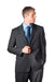 Prontomoda Charcoal Stripe Suit