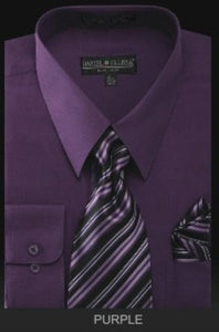 Affordable Clearance Cheap Mens Dress Shirt Sale Online Trendy - PREMIUM TIE - Purple Men's Dress Shirt-Men's Neck Ties - Mens Dress Tie - Trendy Mens Ties