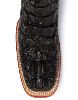 Men's Genuine Exotic Animal Skin Ferrini Hornback Crocodile Card Holder by Ferrini USA - Image 2