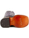 Men's Genuine Exotic Animal Skin Ferrini Hornback Crocodile Card Holder by Ferrini USA