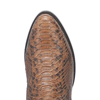 Dan Post Men’s Bay Apache Manning 13 Round Toe Genuine Python Leather Cowboy Boot - Image 4