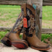 Flower Embroidered Boots
