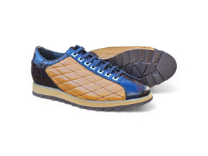 Carrucci Quilted Leather Sneaker