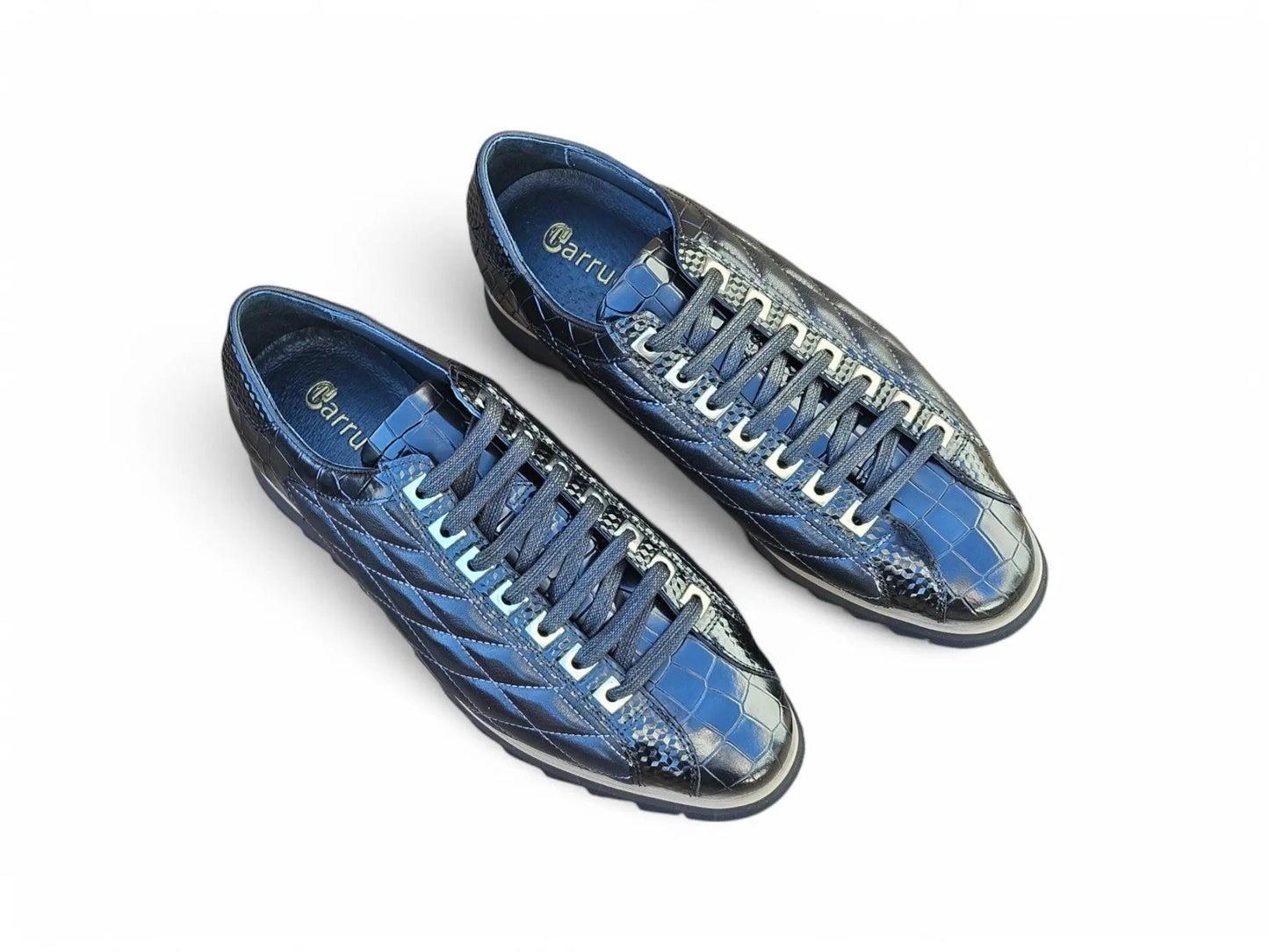 Carrucci Quilted Leather Sneaker