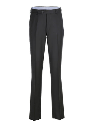 Half Canvas Wool Dress Suit Modern Fit 2 Piece in Black - Image 2