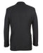 Half Canvas Wool Dress Suit Regular Fit 2 Piece in Black