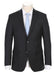 Half Canvas Wool Dress Suit Modern Fit 2 Piece in Black