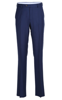 Half Canvas Wool Dress Suit Regular Fit 2 Piece in Blue - Image 2