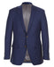 Half Canvas Wool Dress Suit Modern Fit 2 Piece in Blue
