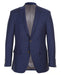 Half Canvas Wool Dress Suit Regular Fit 2 Piece in Blue