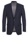 Half Canvas Stretch Wool Dress Suit Regular Fit 2 Piece in Navy