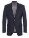 Half Canvas Stretch Wool Dress Suit Modern Fit 2 Piece in Navy
