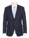 Half Canvas Stretch Wool Dress Suit Modern Fit 2 Piece in Navy