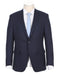 Half Canvas Stretch Wool Dress Suit Regular Fit 2 Piece in Navy