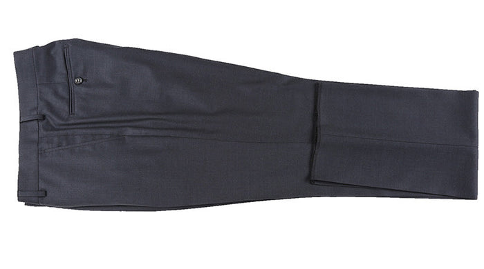 Half Canvas Wool Dress Suit Regular Fit 2 Piece in Charcoal - Image 9