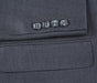 Half Canvas Wool Dress Suit Regular Fit 2 Piece in Gray